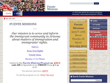 Tablet Screenshot of fuentemissions.com